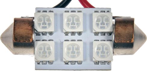 Dorman 6461W-SMD 38 Mm White 5050 Smd 6 Led Bulb Compatible with Select Models in Saudi Arabia