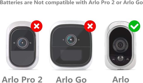 Taken CR123A Lithium Batteries for Arlo 24 Pack 3.7V 800mAh Recharged Battery with 8-Ports Charger for Arlo Cameras (VMC3030/VMK3200/VMS3330/3430/3530), Flashlight, Microphone in Kuwait