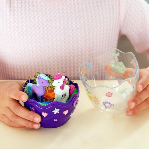 Creativity for Kids Mini Garden: Axolotl Terrarium - STEM Science Kit for Kids, Axolotl Arts and Crafts for Kids, Kids Gifts Stocking Stuffers and DIY Girls Toys Age 6-8+ in Saudi Arabia