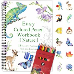 كتاب رسومات الشعار المبتكرة لأقلام الرصاص الملونة الإبداعية، 12 نمط تصميم أصلي لطيف، خطوات تفصيلية مناسبة للمبتدئين، مناسب للمراهقين والبالغين، نباتات، بدون أقلام رصاص ملونة in Kuwait