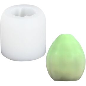 Apricot Mold for Candle Making, Silicone Candles Molds for Handmade Candles, Reusable Epoxy Resin Moulds for Crafts, Candle Wax Molds for Decorating (C_ Apricot) in Saudi Arabia