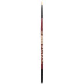 Creative Mark Ebony Splendor Short-Handled Synthetic Sable Paint Brush, Round # 30, Teijin Multi-Filament Hair, Handcrafted Synthetic Paint Brushes for Acrylic Painting, Watercolor Painting and More in Kuwait