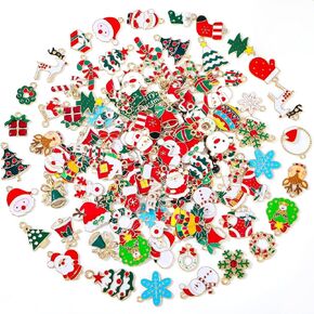 Modacraft 402 Pcs Charms for Jewelry Making with Jump Rings, 3 Types Bulk Assorted Enamel KC Letter Charm for DIY Necklace Bracelet Earring Keychain Craft Supplies in Kuwait