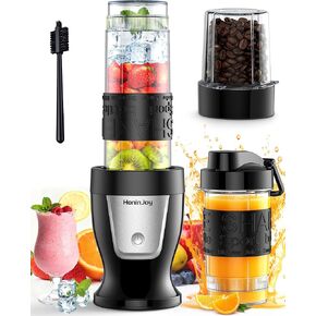 خلاط العصائر، خلاطات شخصية بقدرة 650 وات للمخفوقات والعصائر مع كوب مطحنة وكوبين محمولين خاليين من مادة BPA (20 أونصة + 14 أونصة)، خلاط محمول للعصائر، صانع العصائر للمطبخ، أحمر in Kuwait
