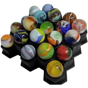 Multi Tier Marble Display Holds 20 marbles - 5/8" Marble Display Stands - Sphere Display in Kuwait