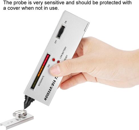 Pilipane Gold Tester Kit Stone Detection Pen LED Indicator Watcher Tool CE Certified in Saudi Arabia