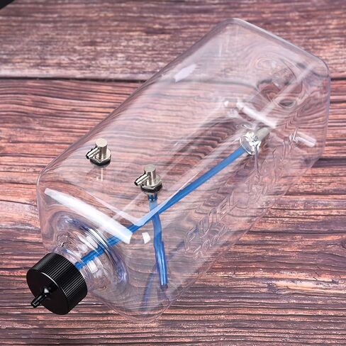 RC Fuel Tank, Fuel Bottle for RC Airplane Model Transparent Plastic Fuel Tank for for Remote Control Model Fuel Tank Remote Control Model Accessory(1500ml(150-200cc)) in Saudi Arabia