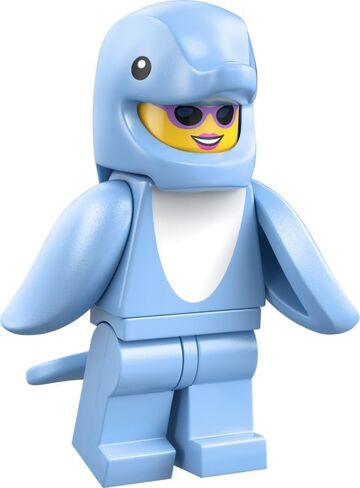Lego Crocodile Costume - Mini Figures Series 28 Animals, Single Mini Figure (Lego 71051) in Saudi Arabia