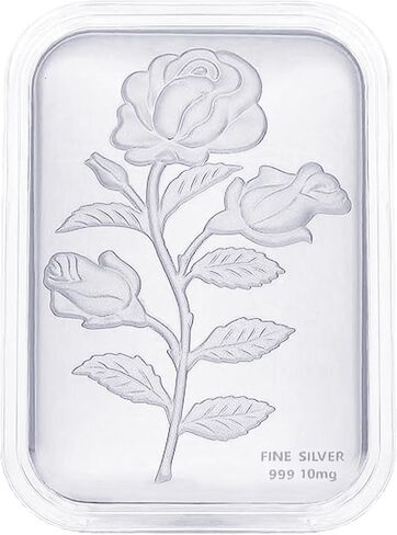 999 Fine Silver Emboss Sheet – Pure 999 Fine Silver Bar Style Sheet - (10 mg, 31x45.50 mm) Real Jewelry - luxurious & Premium Gifting Collections—Anniversary, Engagement, Birthday Gifts in Saudi Arabia