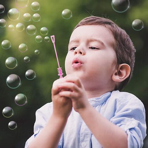 ANYIDEA Valentines Day Cards for Kids Gifts - 32 Bubble Wands 32 Valentines Cards 80 Sticker Dots, Valentine's Day Party Favors, Animal Kids Vday Cards for School Valentines Classroom Exchange in Saudi Arabia