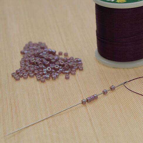 إبر الخرز الإنجليزية The Beadsmith، مقاس 10 و12 و13، 4 إبر، تستخدم في نسج الخرز على النول، والخياطة خارج النول وصناعة المجوهرات باستخدام خرز البذور in Kuwait