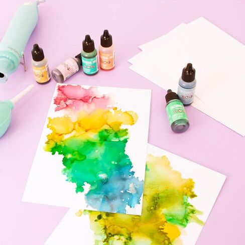 Craftelier - Yupo 12"x12" Paper | Non-Porous Synthetic Paper for Alcohol-Based Inks | Smooth Surface, Easy to Cut or Die-Cut | 10 Sheets (250 g/m²) | 30,5 x 30,5 cm (12" x 12") in Saudi Arabia