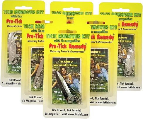Protick Remedy 6-Pak - مزيل القراد للقطط والكلاب والخيول والبشر والحيوانات الأليفة in Kuwait