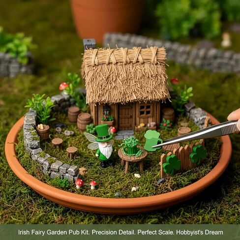 60 قطعة من الزخارف الخشبية المسطحة الصغيرة لعيد القديس باتريك، تماثيل البرسيم الصغيرة المصنوعة من الخشب الصغير على الوجهين، زينة للحرف اليدوية اليدوية، سجل القصاصات، ديكور صينية متدرجة، لهجات الحفلات الأيرلندية in Kuwait