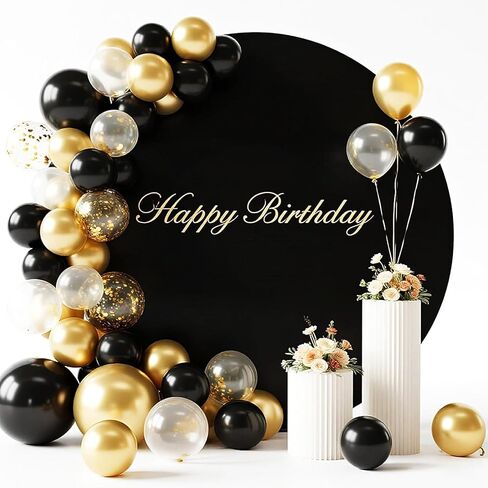 7.5x7.5ft White Round Backdrop Cover White Circle Backdrop Cover Round Fabric Photo Background for Photography Party Birthday Wedding Baby Shower Home Decorations in Kuwait