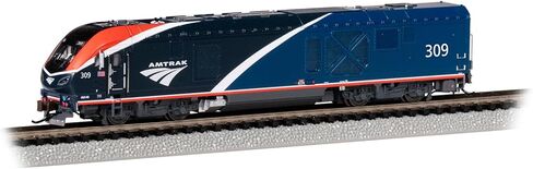 قطارات باخمان - Siemens ALC-42 - قاطرة TCS DCC WOWSOUND® المجهزة - Amtrak® #309 (المرحلة السابعة) - مقياس N in Kuwait