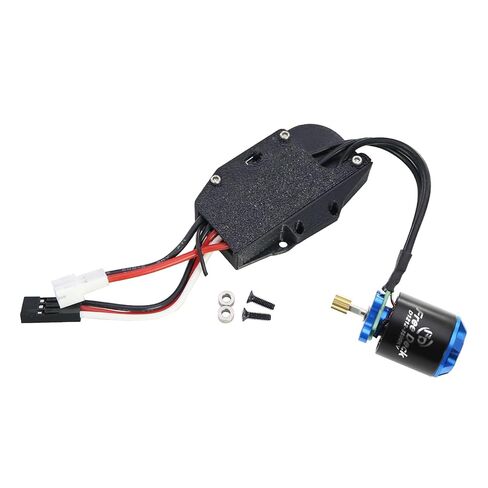 SCX30 Outrunner الدوار فرش السيارات 25A ESC كومبو مع ضبط بلوتوث لمحور SCX30 فورد برونكو جيب RC الزاحف in Kuwait
