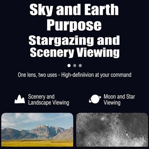 Telescope for Kids 8–12, Beginner Kids Telescope 50mm Aperture with Tripod, 2 Eyepieces & Finder Scope, 100x Magnification, STEM Educational Gift for Boys & Girls, Blue in Saudi Arabia