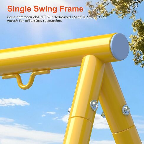 مجموعة Swing 5 في 1 في الفناء الخلفي للأطفال الذين تتراوح أعمارهم بين 3-8 | Playset في الهواء الطلق مع شريحة ، مقعدين آمنين الأرجوحة ، حلقات كرة السلة والجمباز | إطار HDPE والصلب الشاق in Kuwait