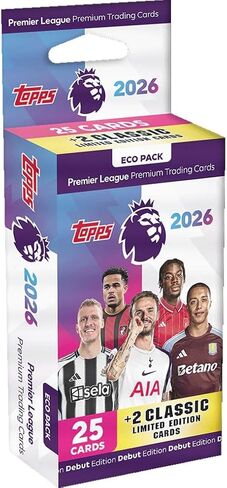 Topps Premier League 2025/26 Eco Pack Trading Cards in Saudi Arabia