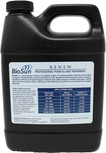 Pond and Lake Photosynthetic Bacteria Treatment 32 oz in Saudi Arabia