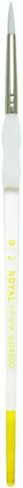Royal Brush SG4000-2 Royal & Langnickel Soft-Grip Round Paintbrush, White Nylon, Size 2 in Saudi Arabia