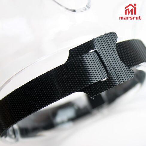Cat Transparent Muzzle for Grooming, Bathing, Nail Trimming Shaving, Pet Anti-bite Astronaut Helmet, Help for Aggressive Kitten, Anti-Lick, Biting, Chewing, Breathable & Adjustable Ball Mask in Saudi Arabia