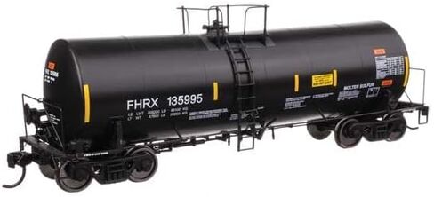 Walthers Proto 920-100053 HO Scale 40' Trinity 14,000-Gallon Molten Sulfur Tank Car - Ready to Run - First Union FHRX #135995 in Saudi Arabia