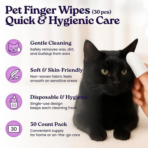 Cat Care Grooming Kit 6 in 1, Include: Nail Clipper, Brush for Shedding, Wand Toy, Interactive Ball Toy, Bath Brush, Ear Cleaner Finger Wipes (30ct.), Cat Grooming Supplies in Saudi Arabia