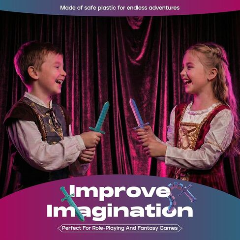 لعبة تململ سوط سيف صغيرة قابلة للتحويل مطبوعة ثلاثية الأبعاد من ديميلي (عبوة من قطعتين) - لعبة مكتب لتخفيف التوتر الحسي للبالغين والمراهقين، تململ مفصل مفصلي مع تصميم ثنائي الوضع (أخضر-أزرق وأرجواني-وردي) in Kuwait