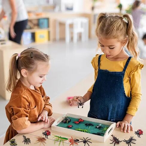 102 Pack Mini Bug Toys, Realistic Insect Toys Figures for Kids,Fake Plastic Bugs for Education Themed Insect Party, Classroom Reward, Gardening Decoration in Saudi Arabia