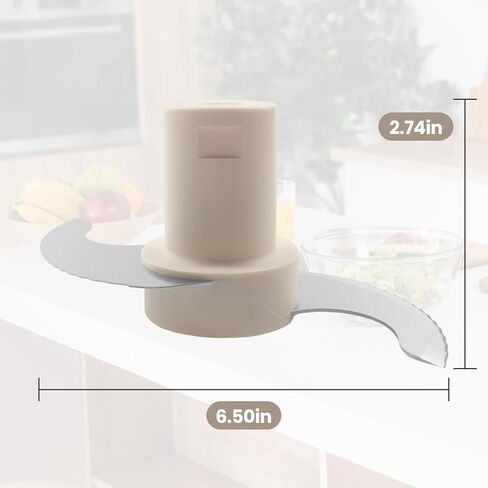 DLC-001TXB شفرة التقطيع الرئيسية المصنوعة من الفولاذ المقاوم للصدأ لمحضر الطعام Cuisinart 14 كوب، متوافقة مع Cuisinart DLC-2014، DFP-14BCNY، DFP-14BCN، DFP-14BWN، CSR شفرة فولاذية DLC-001TXB in Kuwait