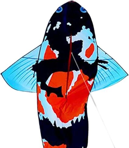 Large Koi Fish Kite Big Classical Easy to Use Versatile Classic Giant Carp Kite Koi Windsock for Outdoor Grasslands Beginner in Saudi Arabia