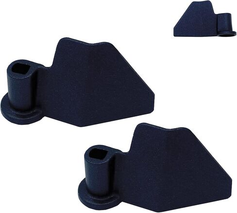 2 Pcs Bread Maker Paddle, Stainless Steel D Port Bread Machine Paddle Non-stick Mixing Kneading Blade Replacement for Most Breadmaker Machine Replacement Part in Kuwait