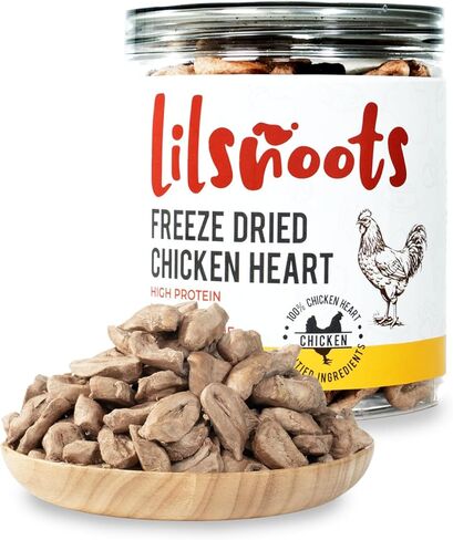 Freeze Dried Chicken Treats for Dogs Cats Single Ingredient Raw Chicken Breast Cube Pet Food Training Treats High Protein Low Fat Weight Control Grain&Gluten&Rawhide Free No Additives 4.6oz in Saudi Arabia