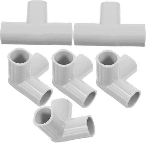 6pcs Playpen Pipe Connector Accessories Toddler Playing Yard Playpen Connectors Toddler Parts Playing Yard Assembly Connectors in Saudi Arabia