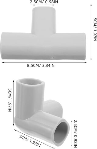 6pcs Playpen Pipe Connector Accessories Toddler Playing Yard Playpen Connectors Toddler Parts Playing Yard Assembly Connectors in Saudi Arabia