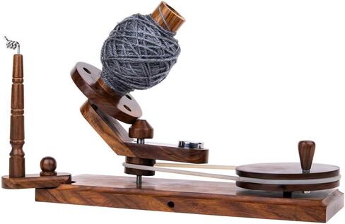 Stellar Exports Exquisite Winder Wooden Yarn Winder - Yarn Ball Winder, Large Yarn Winder, Yarn Cake Winder, Yarn Winder for Crocheting Knitting, Yarn Baller Winder (Rosewood Winder) in Saudi Arabia