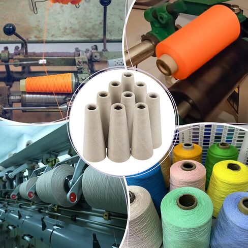 PH PandaHall 10pcs Wool Winder Tubes Yarn Wool Winder Tube Cone Thread Organizer Bobbin Winder Embroidery Thread Storage Paper Bobbin Thread Holder for Sewing Project Crochet Needlework 7 Inch in Saudi Arabia