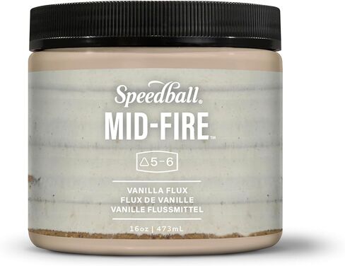 Speedball Mid-Fire Glaze, Vanilla Flux, 1-Pint in Saudi Arabia