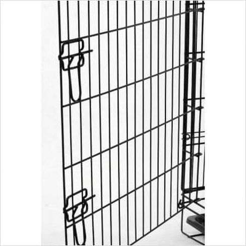 Aosom 42" 2-Door Dog Cage with Divider in Saudi Arabia