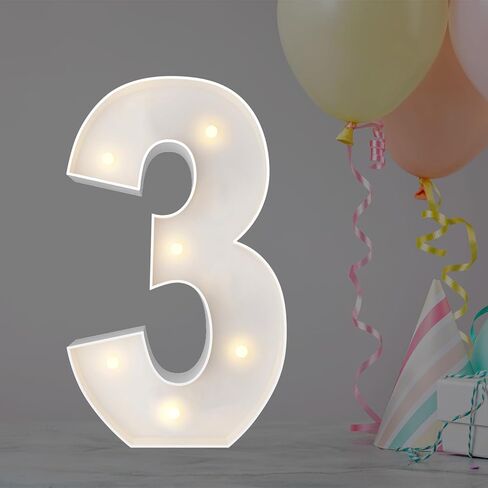 JoyBox Design 2FT Marquee Light Up Letters Numbers، إطار بالون فسيفساء، ديكور حفلات لأعياد الميلاد، الزفاف، الذكرى السنوية، التخرج - حرف E in Kuwait