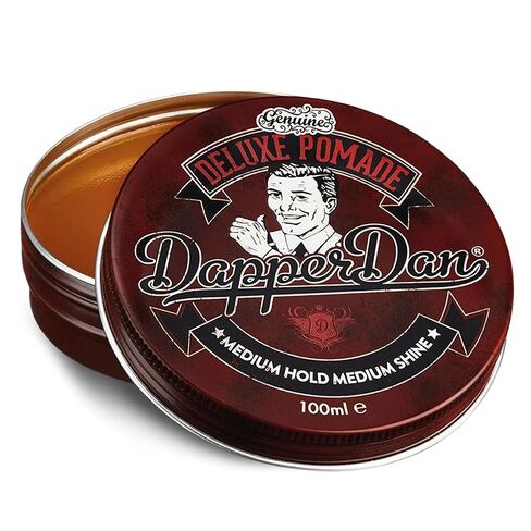 Dapper Dan Deluxe Pomade, Medium Hold Medium Shine Hair Pomade for Men, Versatile and Flexible Water Based Pomade, for a Professional Look, 1 x 50ml in Saudi Arabia
