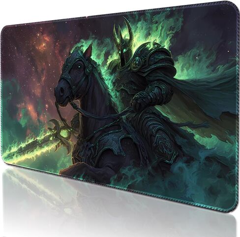 MTG Playmats(Stitched) 14x24in Compatible for OCG CCG RPG TCG Playmats with Card Zones Storage Bag (Starry Sky Dragon-No Zone) in Saudi Arabia