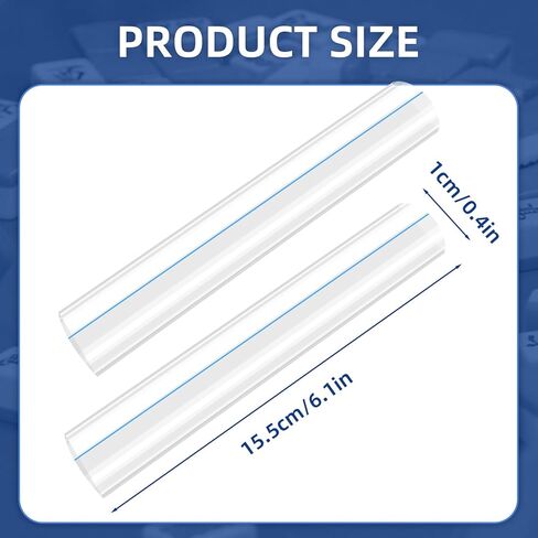 2 Pack Mahjong Line Finder,Mahjong Line Reader for NMJL Card with Guiding Line,Practical Gift for Mahjong Players,Mahjong Essential Accessories Set in Saudi Arabia