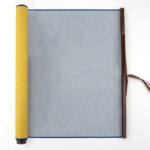 طلاء قماش سحري بالماء - قماش خط قابل لإعادة الاستخدام للبالغين، مجموعة تدريب الخط الصيني خالية من الفوضى مع تصميم مطرز تقليدي، لا حاجة إلى حبر (أحمر) in Kuwait