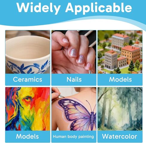 11 PCS Liner Brushes,Line Brush Set Liner Brushes for Painting, Flexible Detail Paintbrushes for Watercolor, Acrylic, Miniature Art and Model Painting, Professional Use in Kuwait