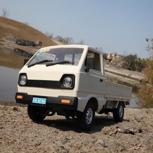 D12 RC Pickup Truck 1/10 Scale Racing Drift Cars RC Vehicle Climbing Car for Adults, Throttle & Steering Control Cargo Truck Van Toy with Led Lights in Kuwait