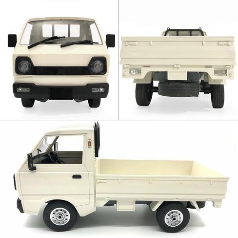 D12 RC Pickup Truck 1/10 Scale Racing Drift Cars RC Vehicle Climbing Car for Adults, Throttle & Steering Control Cargo Truck Van Toy with Led Lights in Saudi Arabia