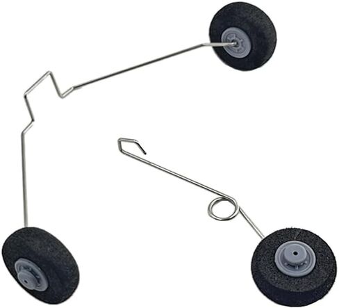 RC Airplane Landing Gear Replace Kit Landing Gear Wheel Set for RC Airplane Helicopter DIY Model Plane Replace Part in Saudi Arabia